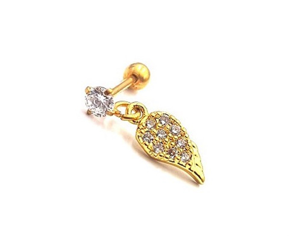​​Welch Çelik Helix Yaprak Piercing