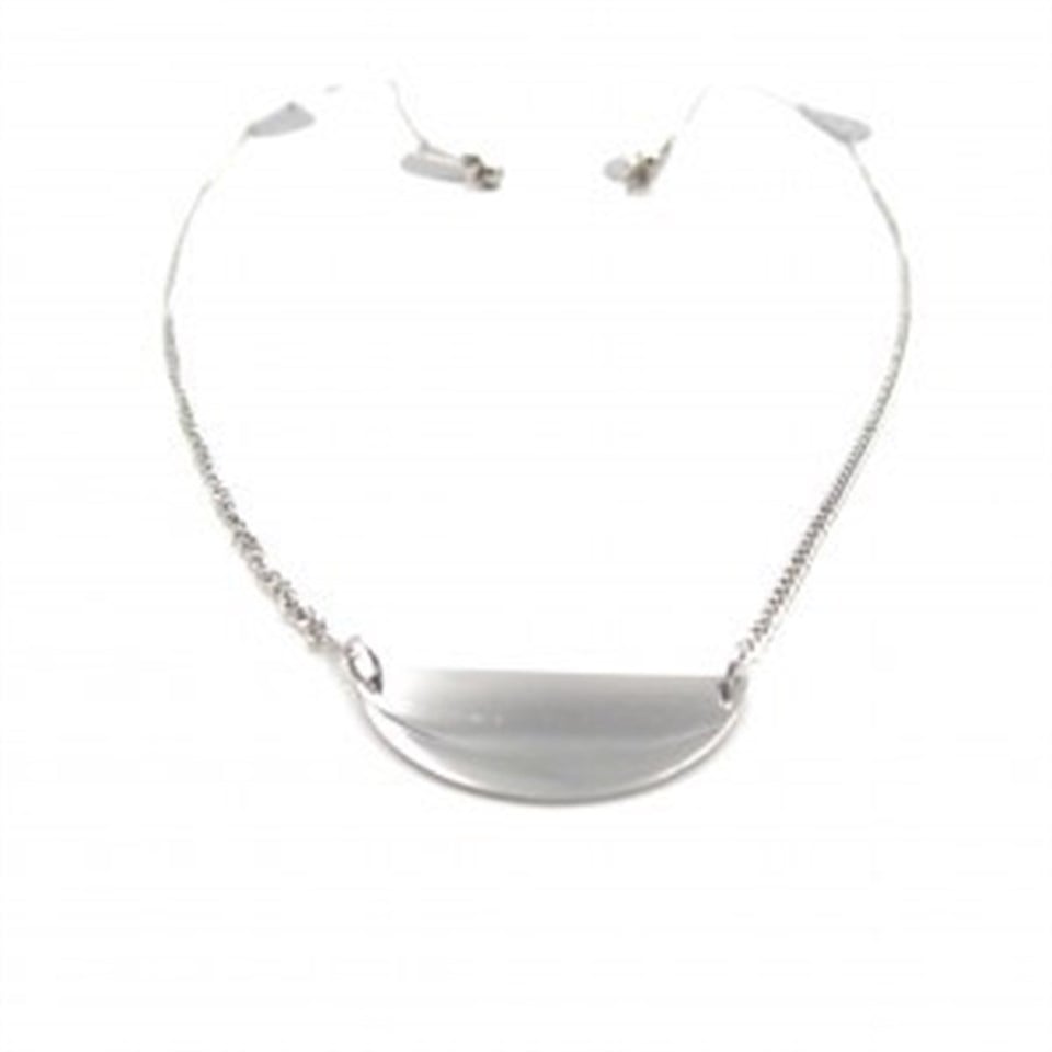 ​​Welch Çelik Küpeli Dekolte Kolye