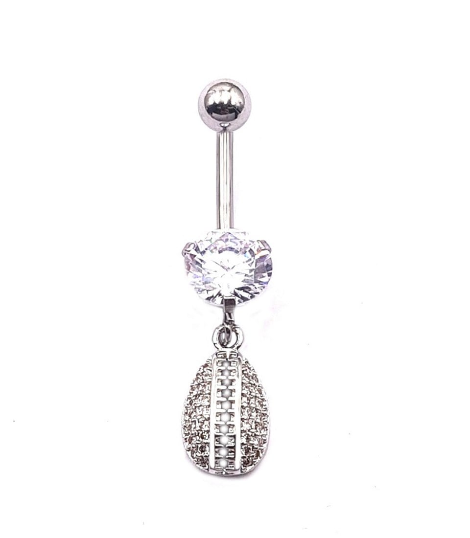 ​ Welch Çelik Sallantılı Göbek Piercing