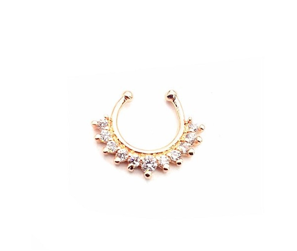 ​​​​​​​​Welch Çelik Taşlı Burun Hızma Piercing