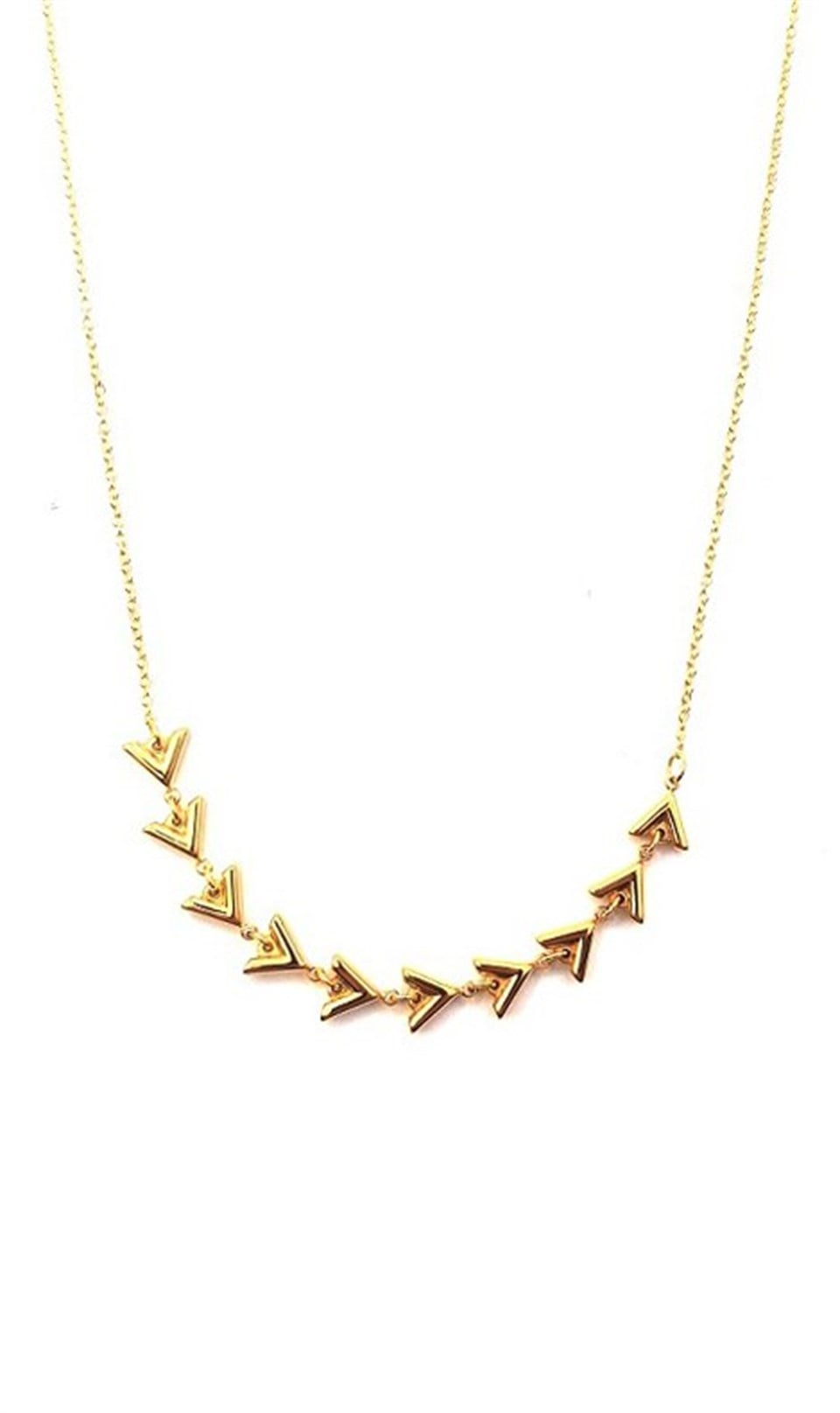 Welch Steel Triangle Womens Necklace