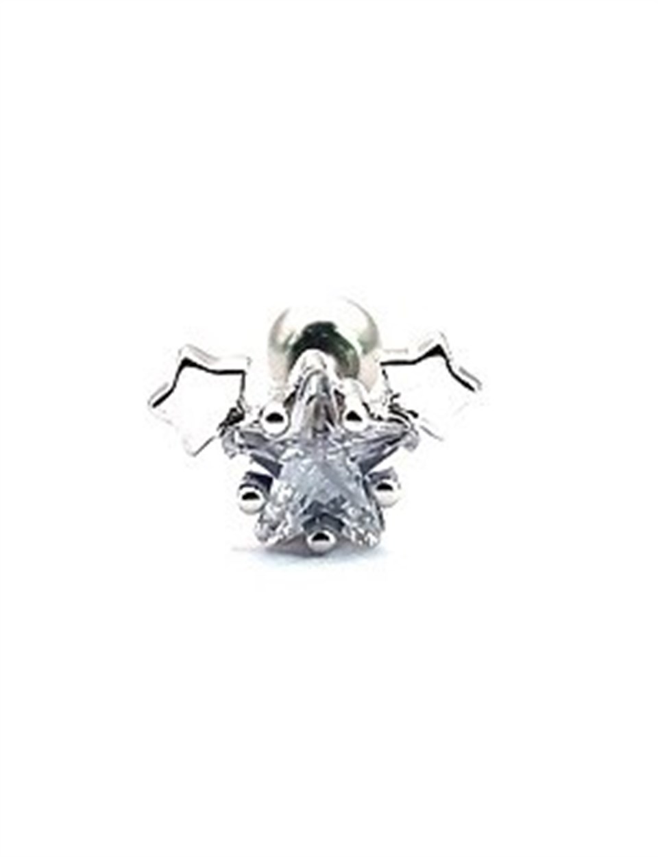 ​​​​​​​​​​​​​​​Welch Çelik Yıldızlı Tragus Piercing