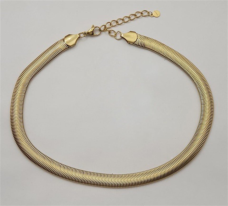 ​​Welch Altın Kaplama Çelik Kadın Kolye