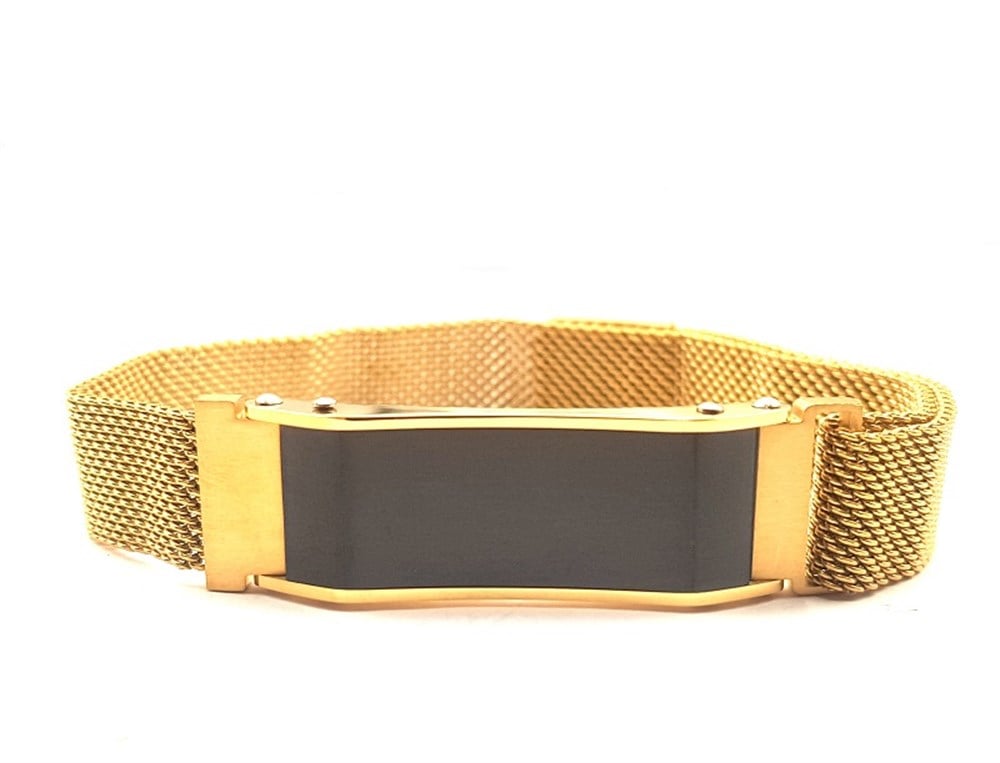 ​​Welch Gold Çelik Hasır Bileklik