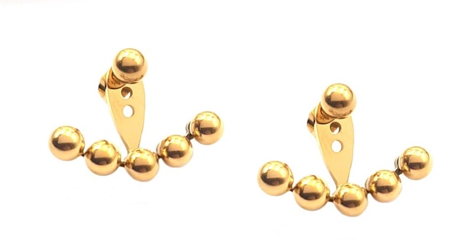 ​​​​​​​​Welch Gold Çelik Top Küpe