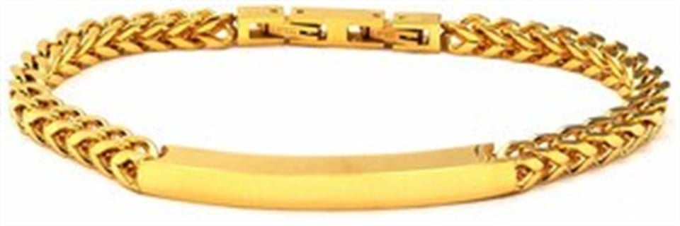 ​​Welch Gold Çelik Zincir Bileklik