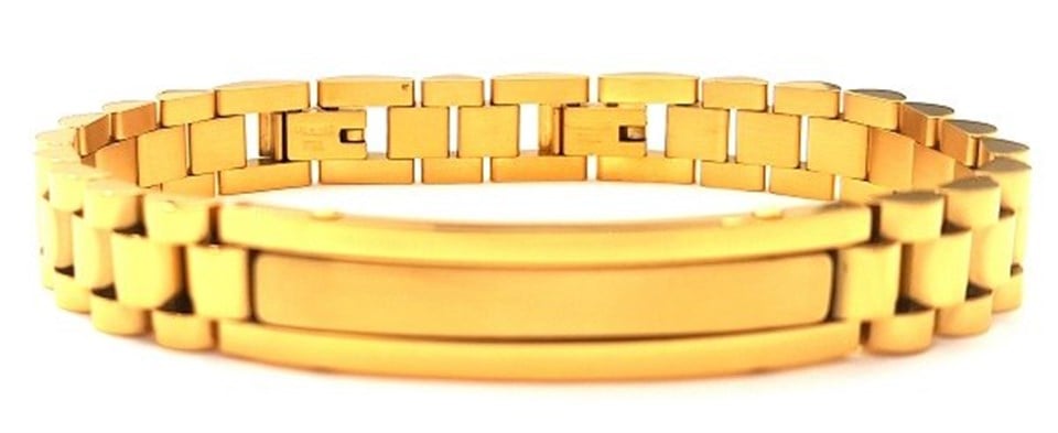 ​​​​​Welch Gold Chain Steel Bracelet
