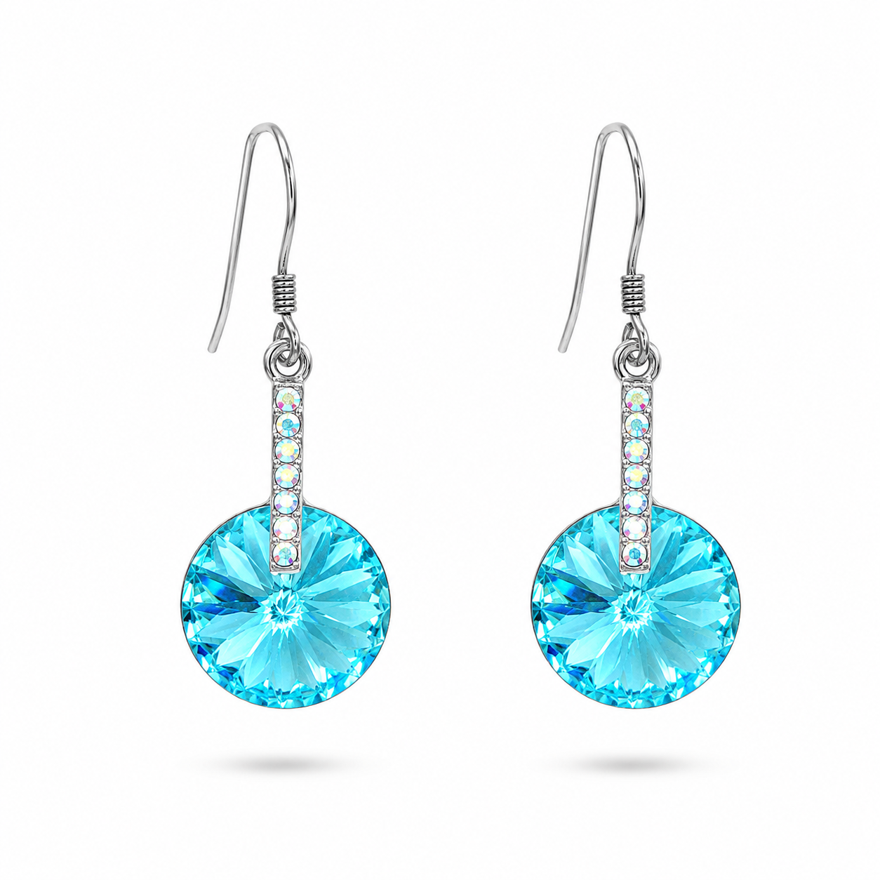 ​Welch Mavi Taşlı Swarovski Küpe ​Welch Mavi Taşlı Swarovski Küpe 