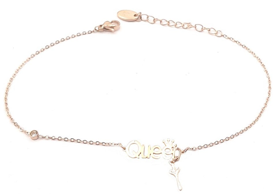 ​​ Welch Rose Çelik Queen Taç Halhal