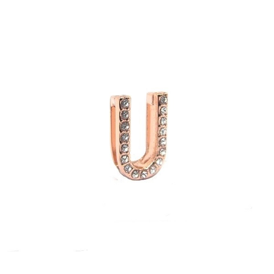 ​​​​​​​​​​​​​​​​​​​Welch U Harfi Çelik Charm Boncuk