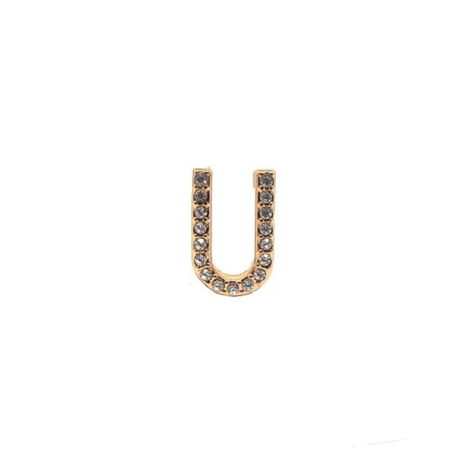 ​​​​​​​​​​​​​​​​​​Welch U Harfi Çelik Charm Boncuk