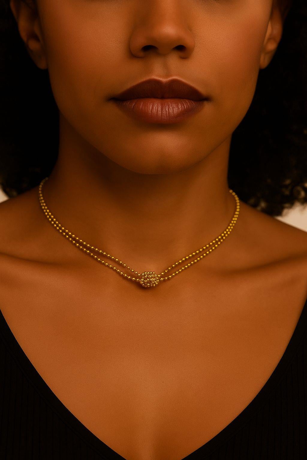 Welch Gold Çelik Top Kolye