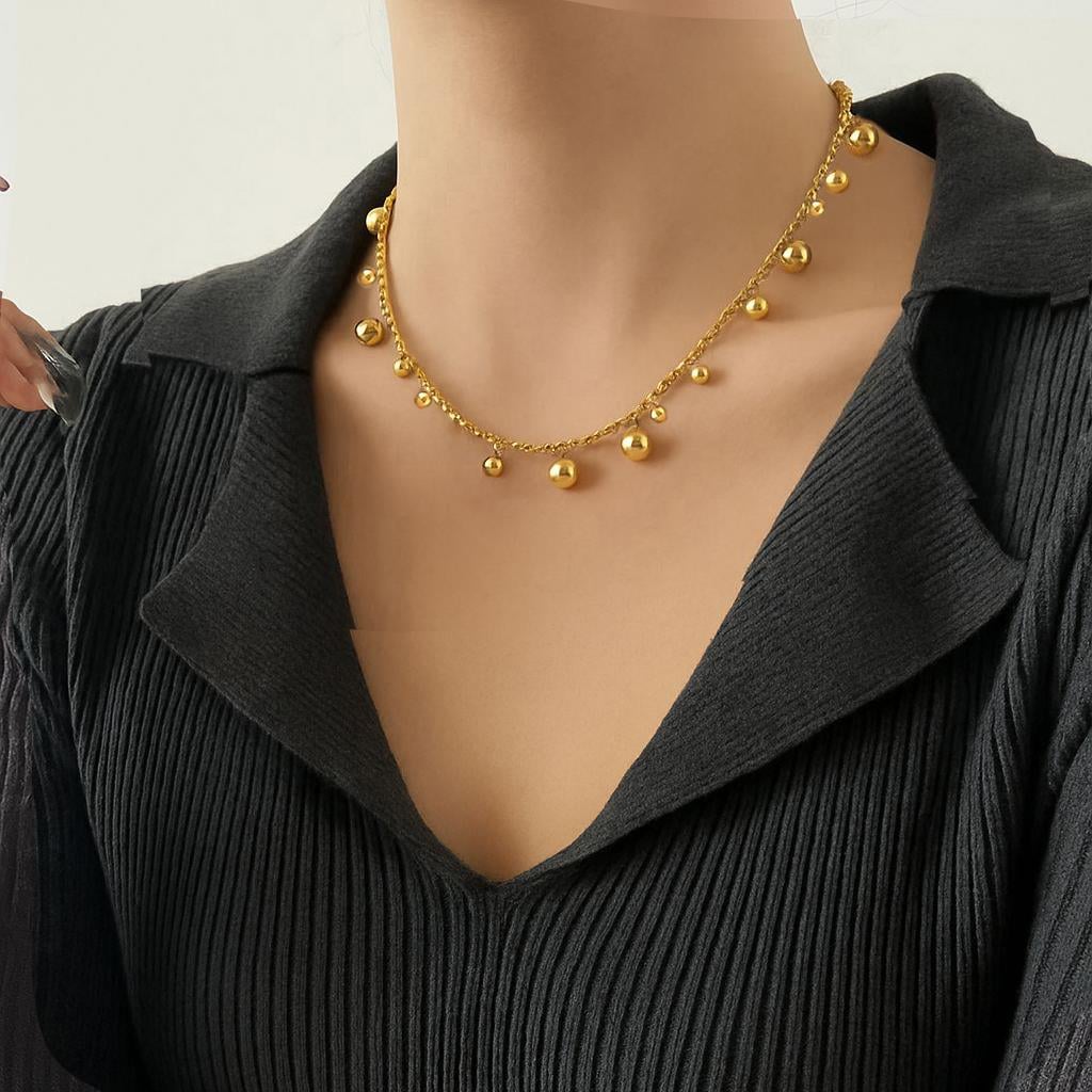 Welch Gold Çelik Top Kolye