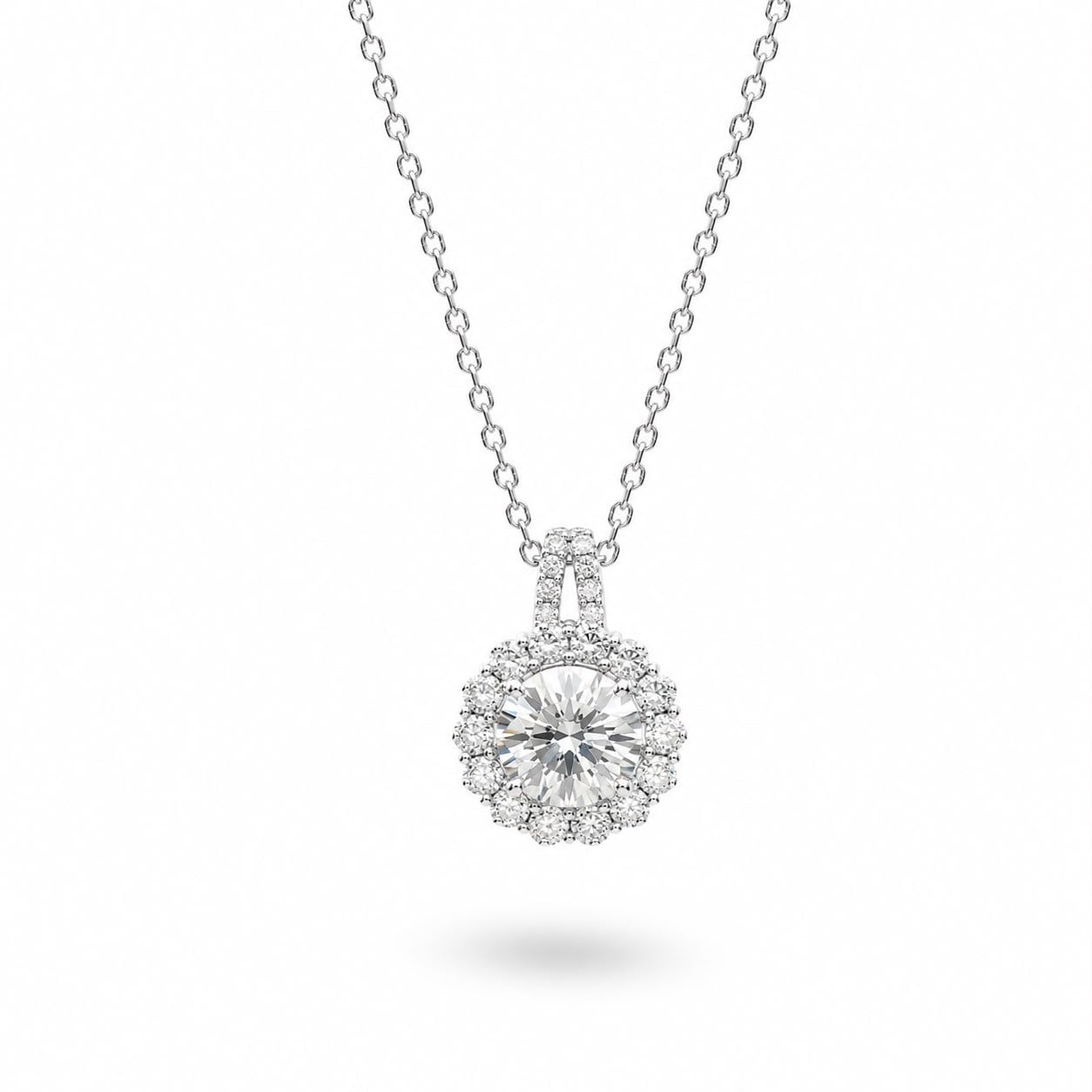 925 Ayar Gümüş 1 Karat Moissanite Taşlı Tektaş Kolye 925 Ayar Gümüş 1 Karat Moissanite Taşlı Tektaş Kolye | Welch 