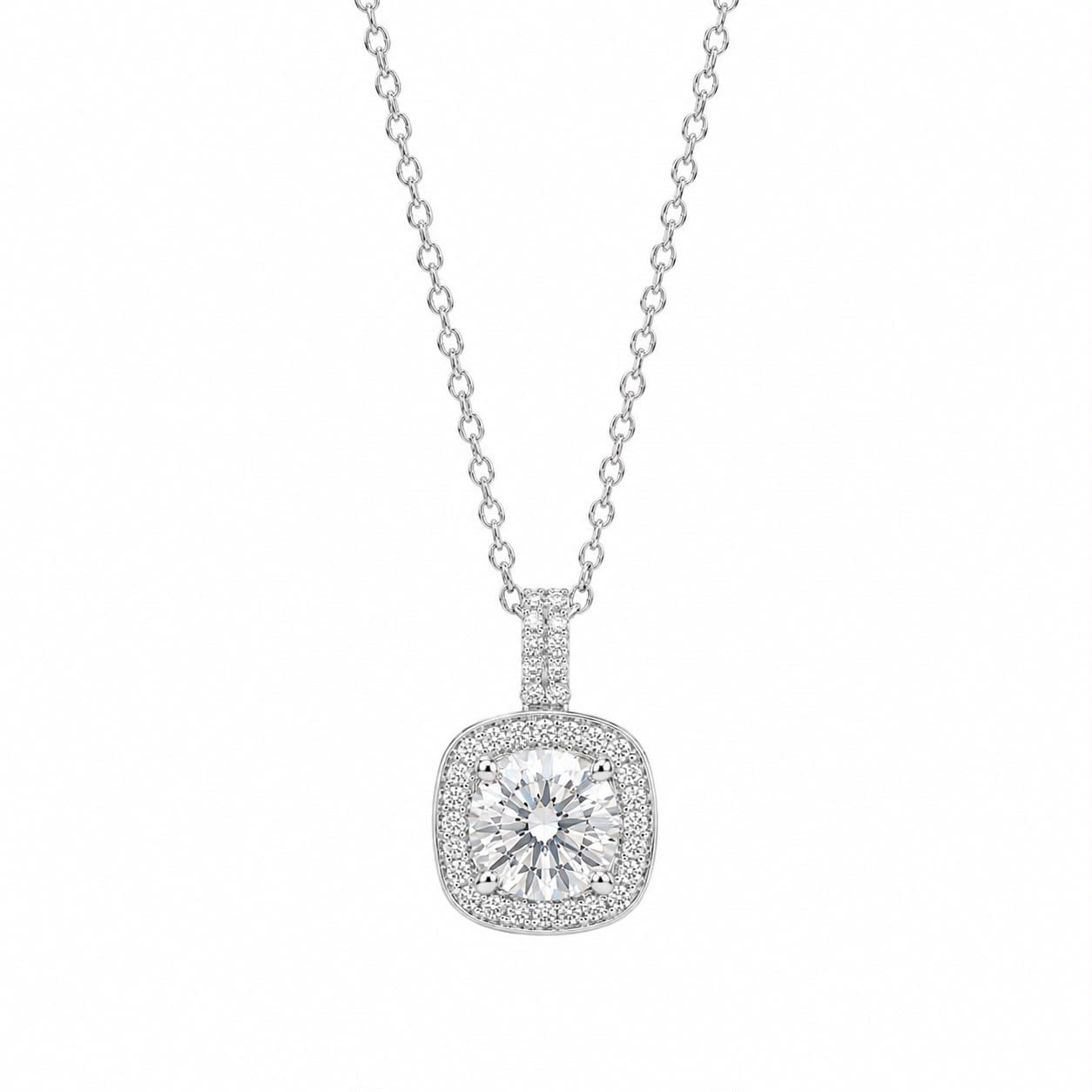 925 Ayar Gümüş 5 Karat Moissanite Taşlı Tektaş Kolye 925 Ayar Gümüş 5 Karat Moissanite Taşlı Tektaş Kolye | Welch 