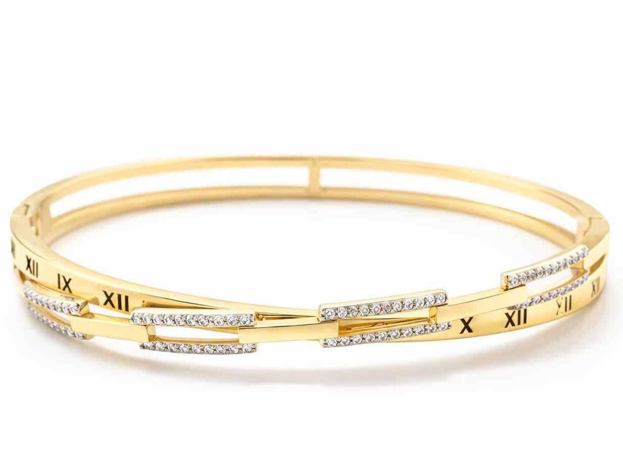 ​Welch Gold Taşlı Çelik Bileklik Bileklik Modelleri ve Bileklik Fiyatları I WELCH 