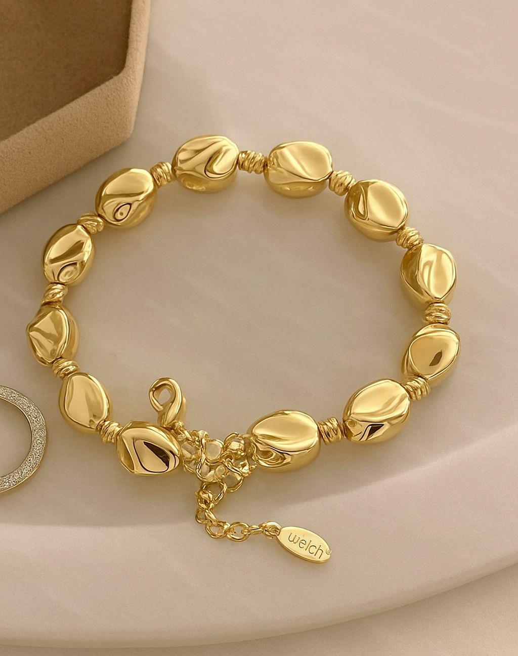 Welch Gold  Renk Glass Bileklik