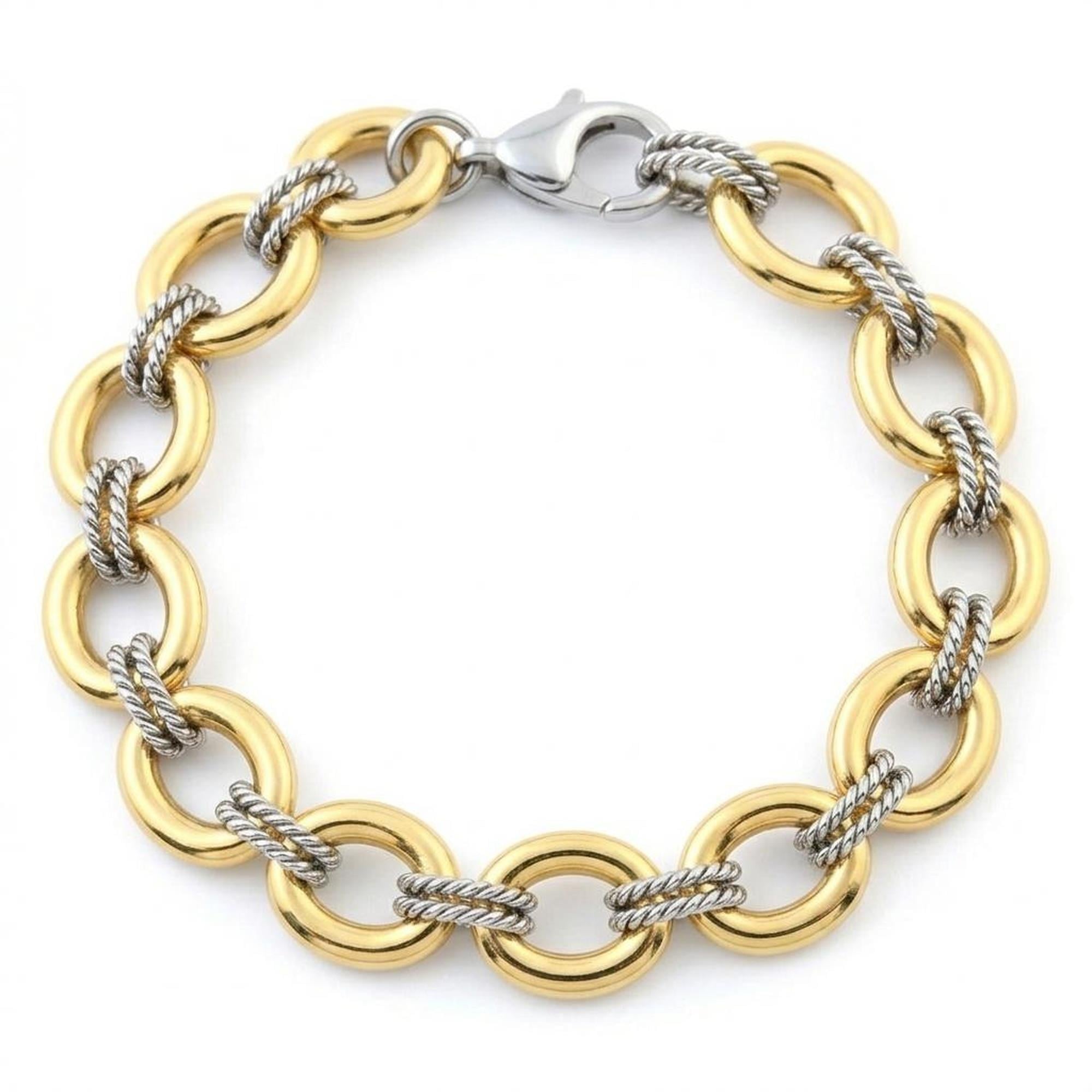 Welch Gold Steel Gold Model Bracelet