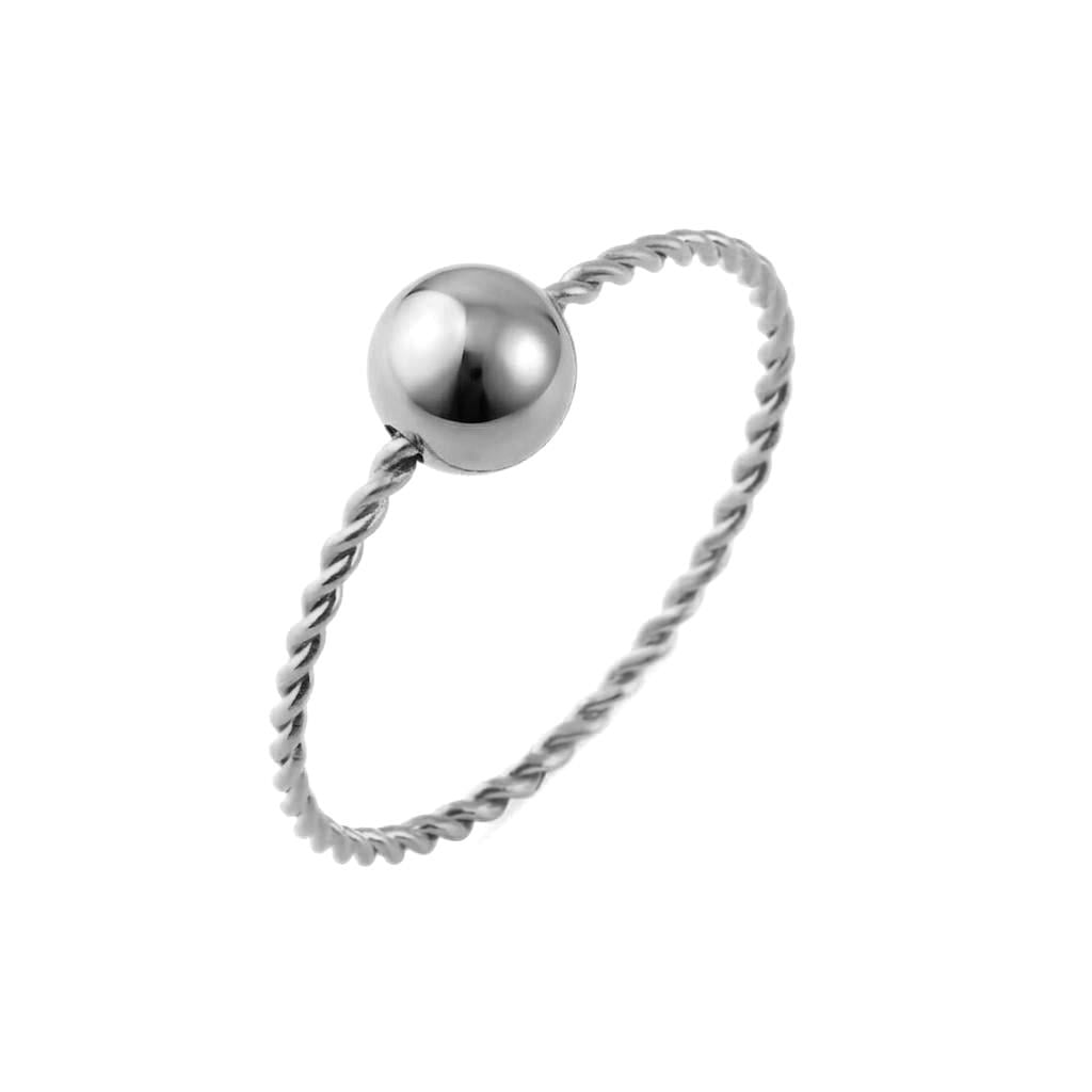 Welch Tasarım Çelik Yüzük Çelik Kadın Kolye, Bileklik, Küpe , Yüzük, Halhal  ve Piercing Modelleri- WELCH 