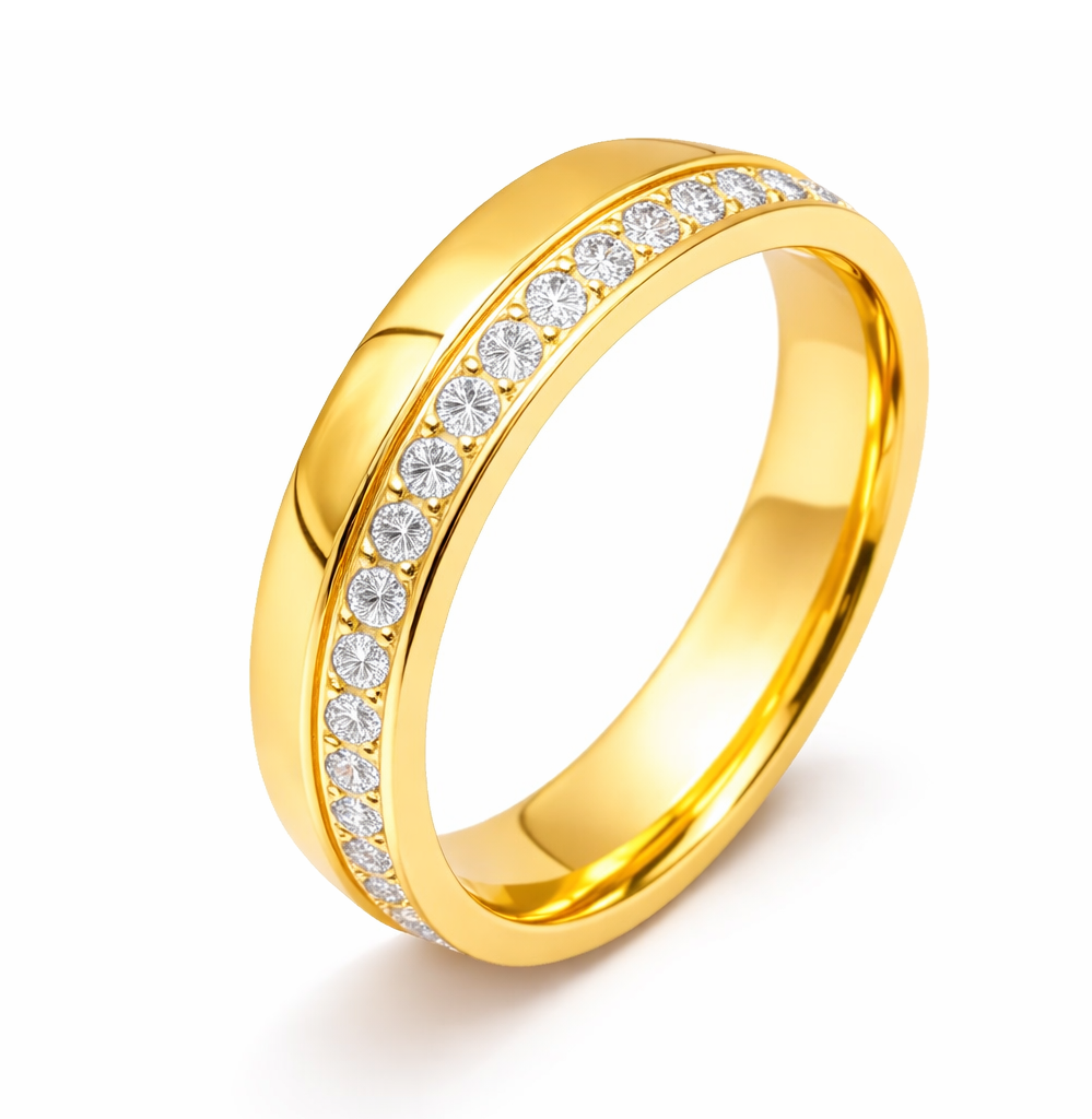 ​Welch Gold Çelik Tamtur Yüzük Çelik Kadın Kolye, Bileklik, Küpe , Yüzük, Halhal  ve Piercing Modelleri- WELCH 