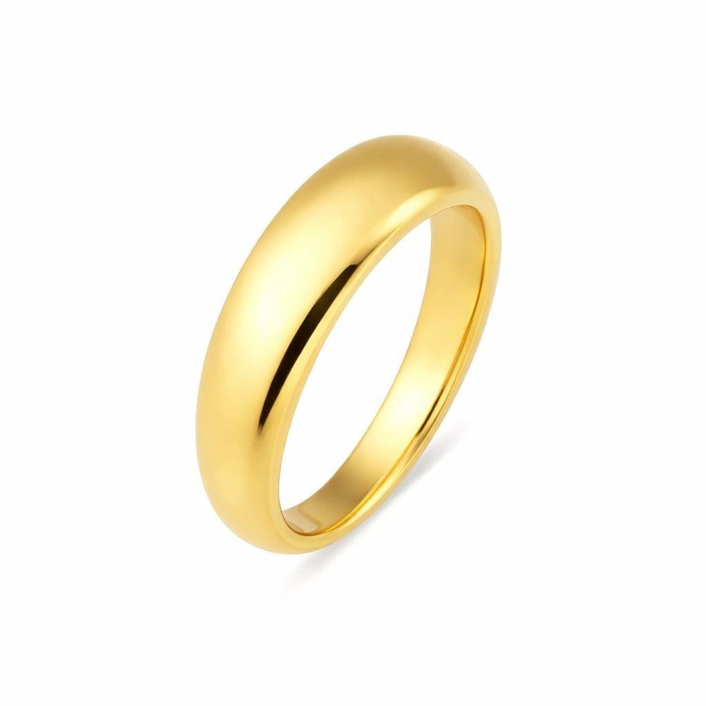 Welch Gold Çelik Yüzük Çelik Kadın Kolye, Bileklik, Küpe , Yüzük, Halhal  ve Piercing Modelleri- WELCH 