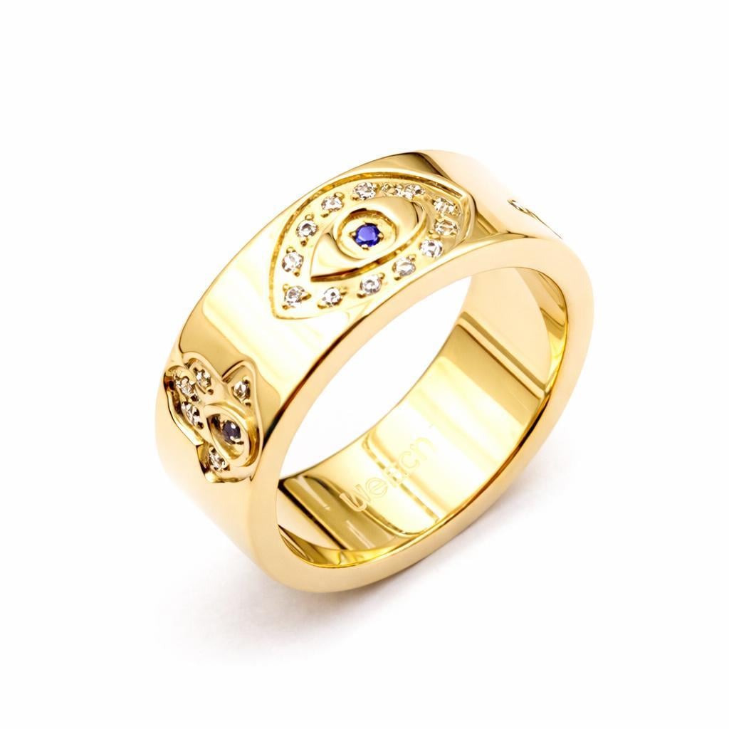 Welch Gold Şans Çelik Yüzük Çelik Kadın Kolye, Bileklik, Küpe , Yüzük, Halhal  ve Piercing Modelleri- WELCH 