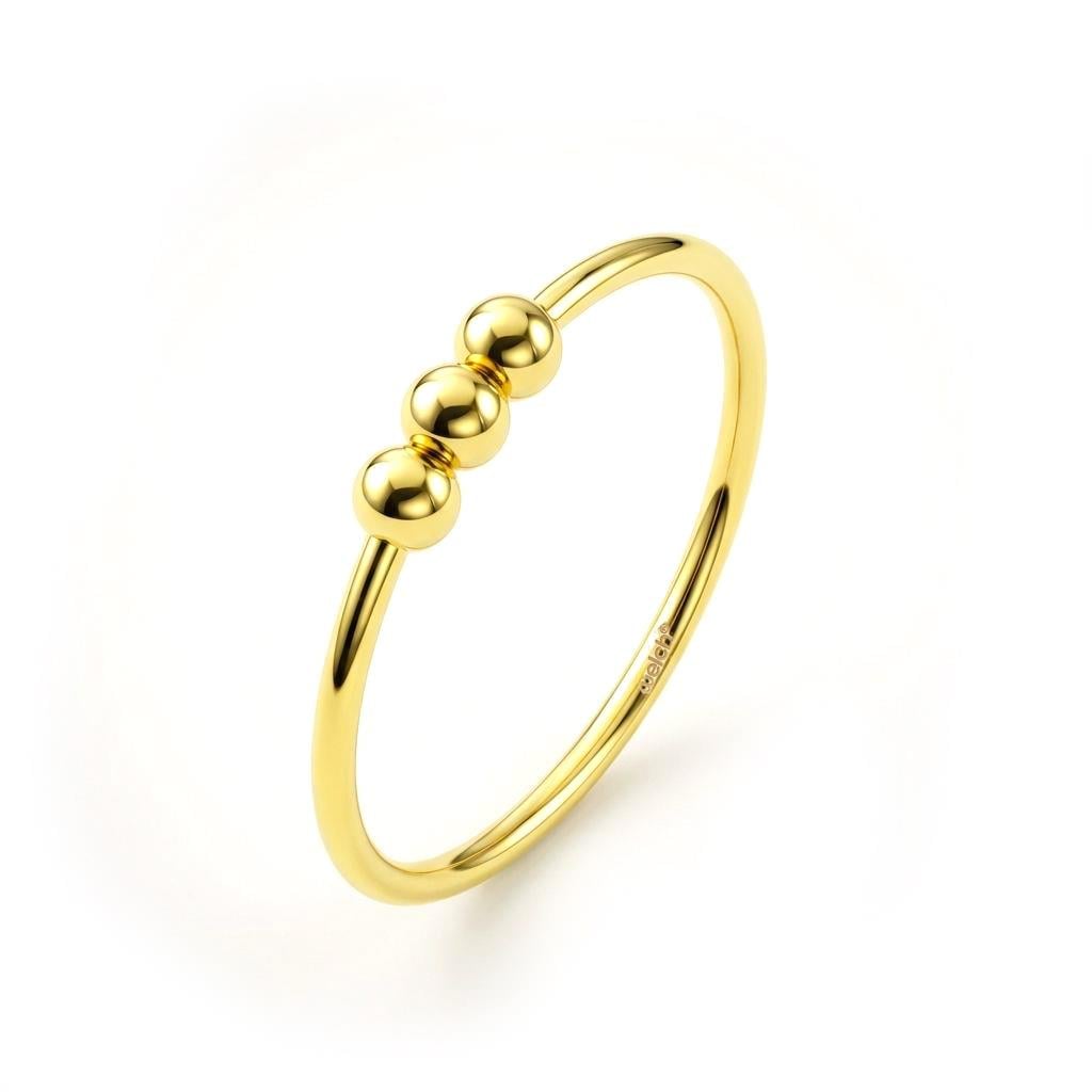 Welch Gold Çelik Minimal Yüzük Çelik Kadın Kolye, Bileklik, Küpe , Yüzük, Halhal  ve Piercing Modelleri- WELCH 