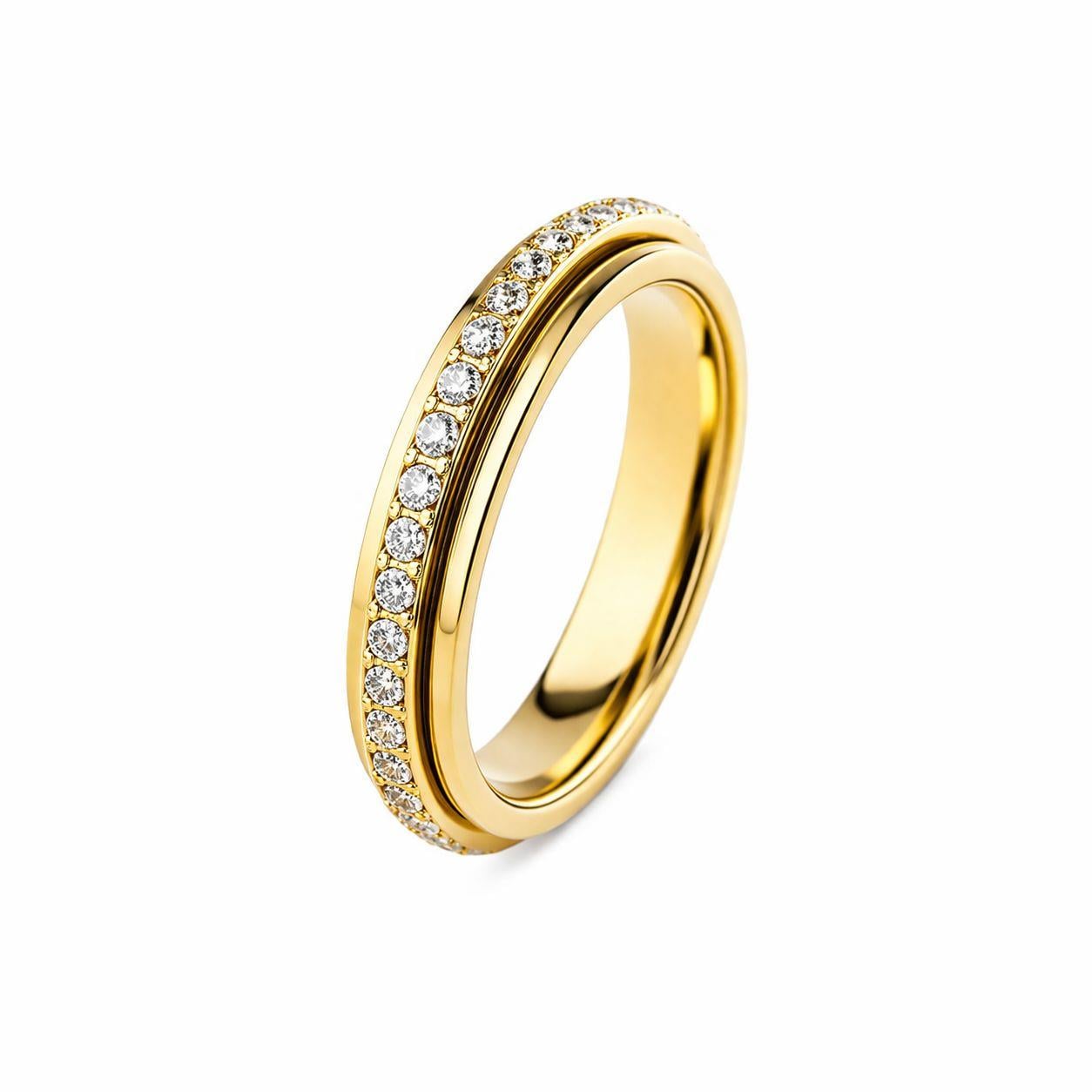 Welch Gold Çelik Yüzük Çelik Kadın Kolye, Bileklik, Küpe , Yüzük, Halhal  ve Piercing Modelleri- WELCH 