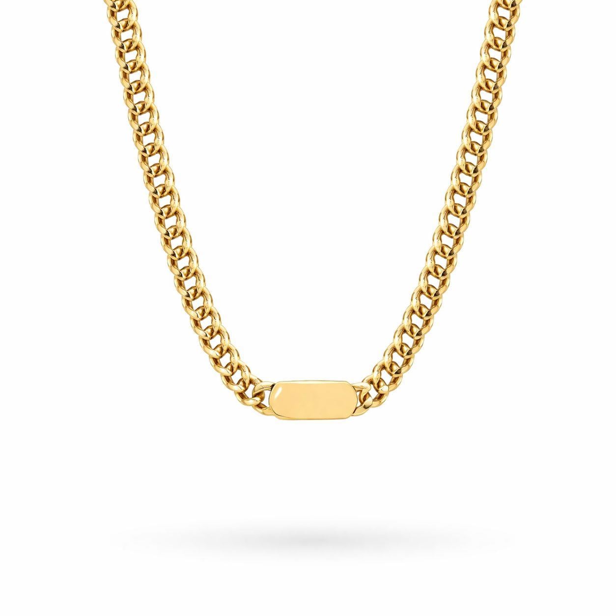 Welch Gold Çelik Zincir Kolye Kadın Kolye ve Kadın Çelik Kolye Modelleri - WELCH 