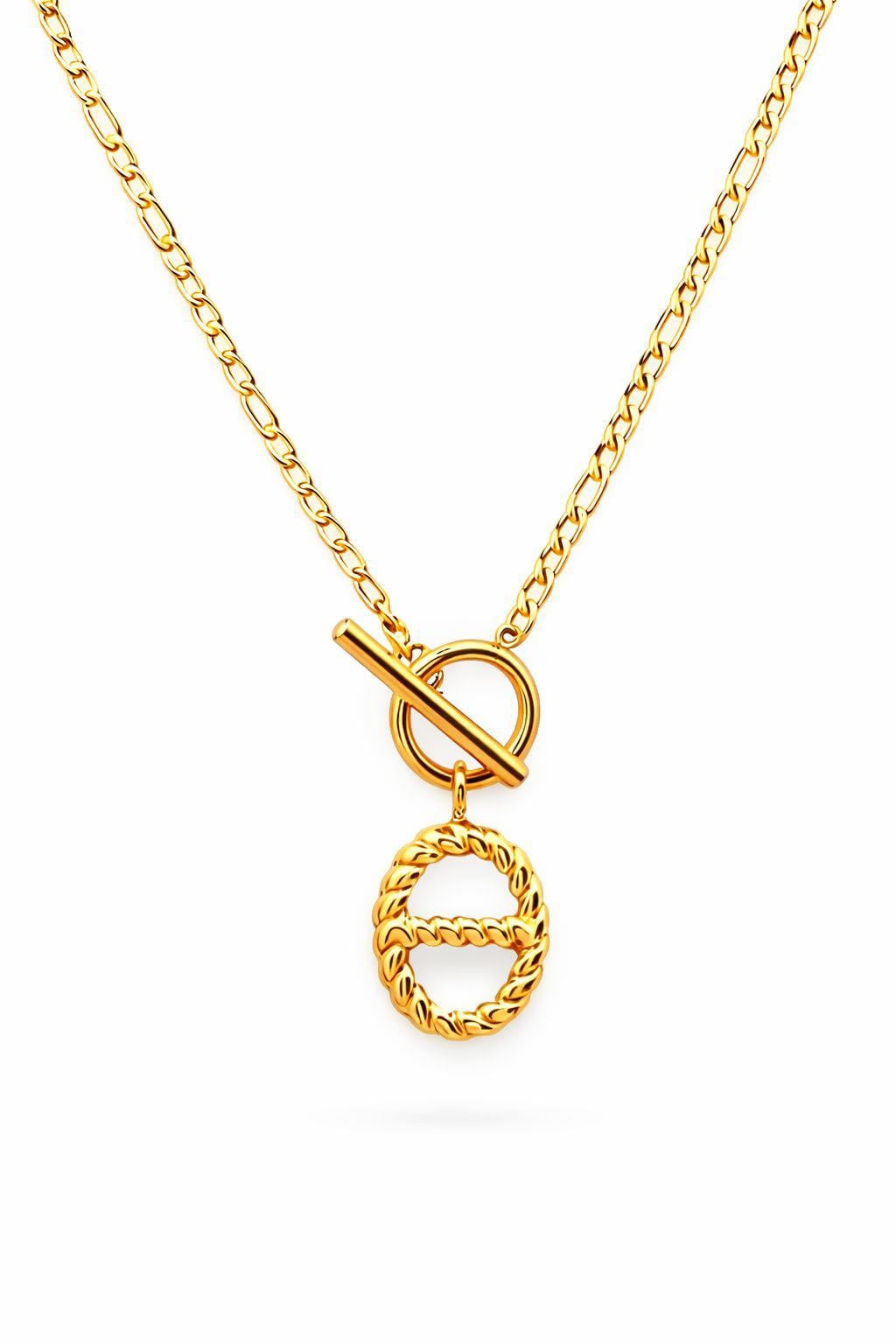 ​Welch Altın Kaplama Çelik Kadın Kolye Kadın Kolye ve Kadın Çelik Kolye Modelleri - WELCH 