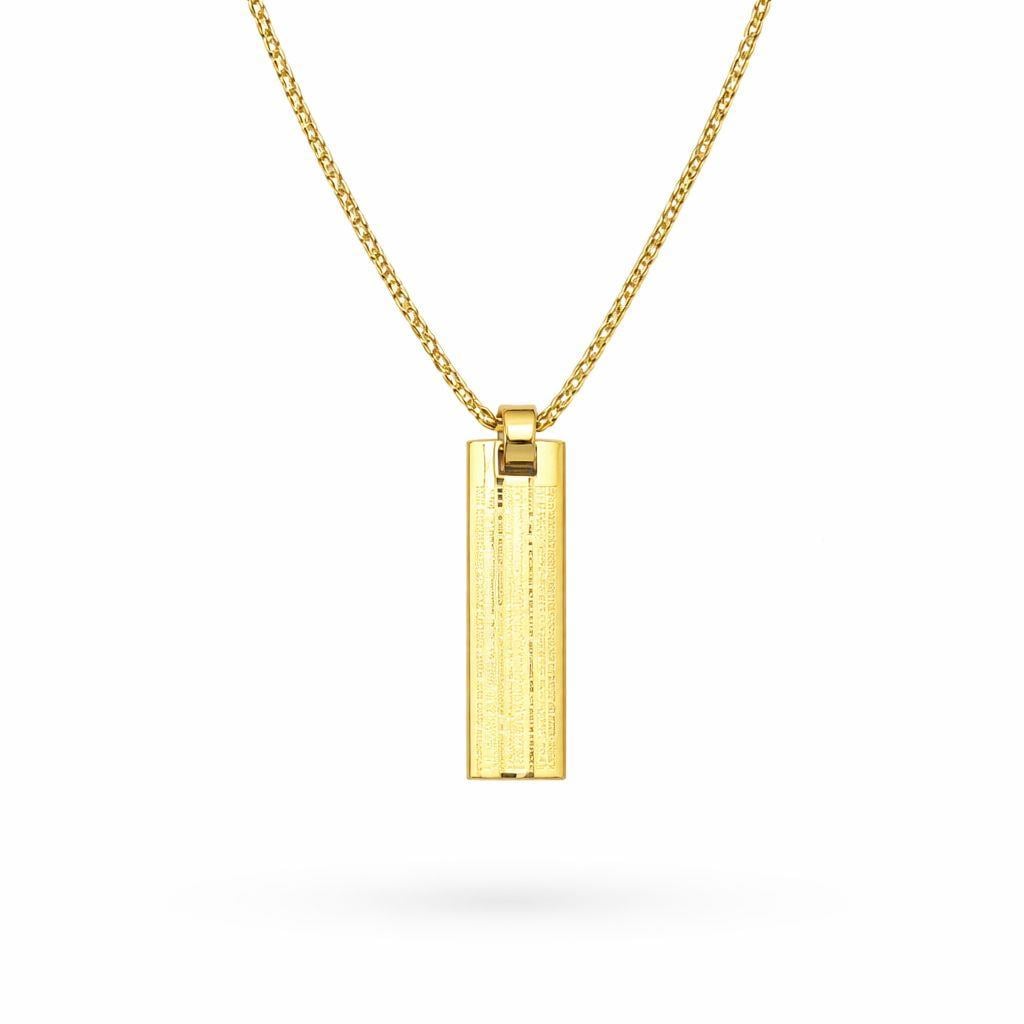 Welch Gold Çelik Zincir Haç Kolye Kadın Kolye ve Kadın Çelik Kolye Modelleri - WELCH 