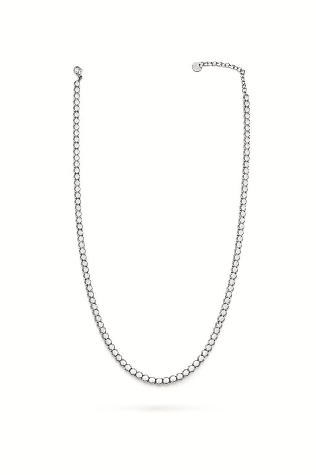 Welch Küp Boncuk Çelik Kolye