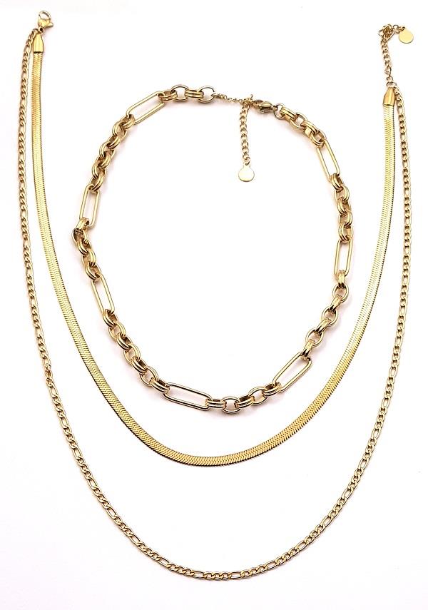 ​Welch Gold Çelik Choker Kolye