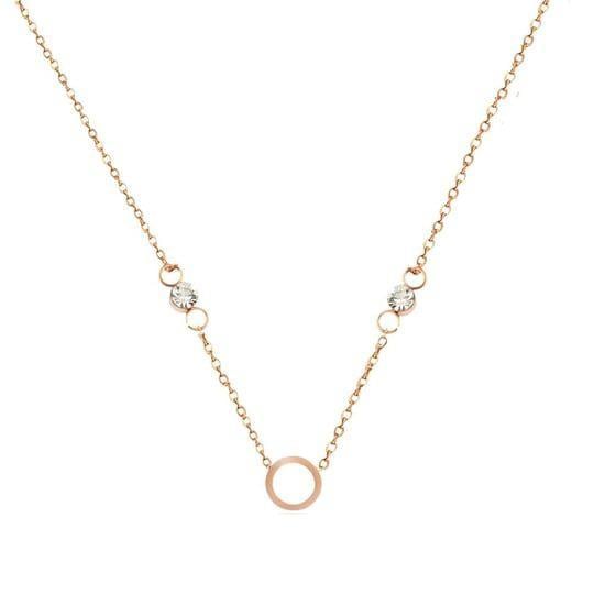 Welch Rose Çelik Kadın Kolye Kadın Kolye ve Kadın Çelik Kolye Modelleri - WELCH 