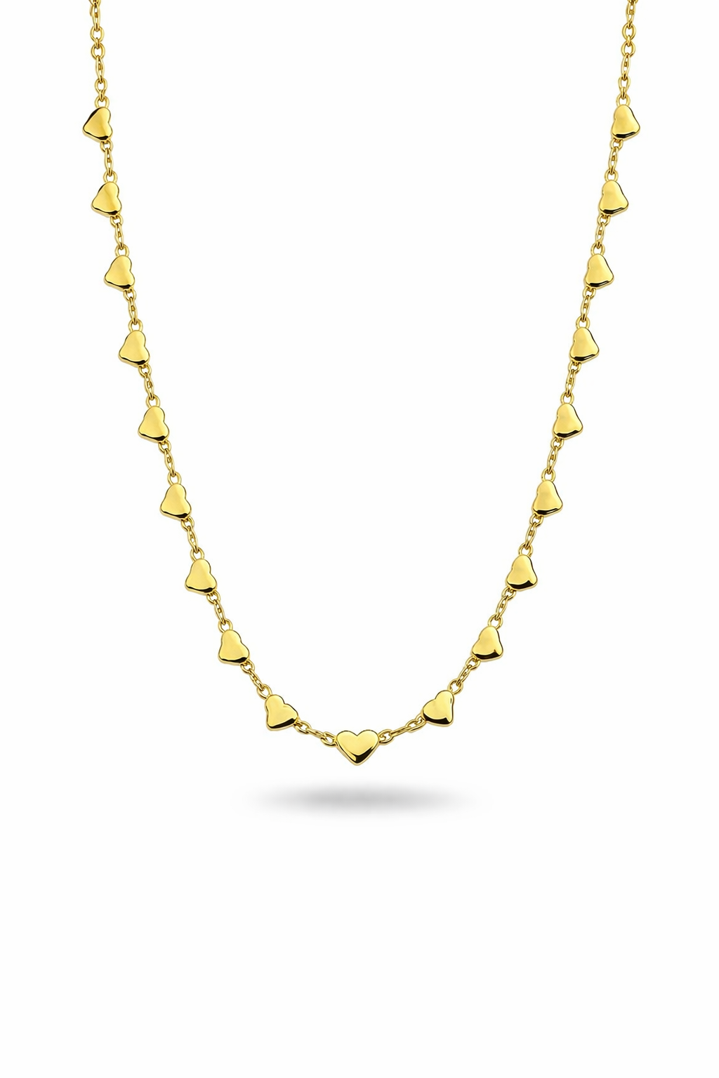 ​​​Welch Heart Steel Necklace