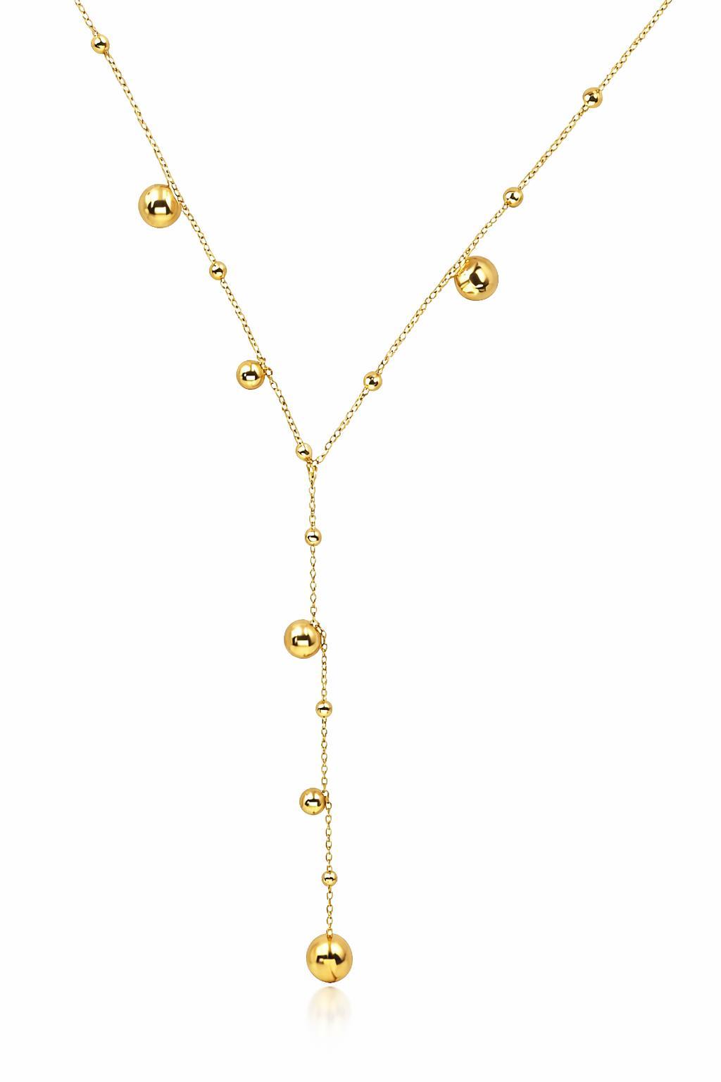 Welch Gold Çelik Top Kolye