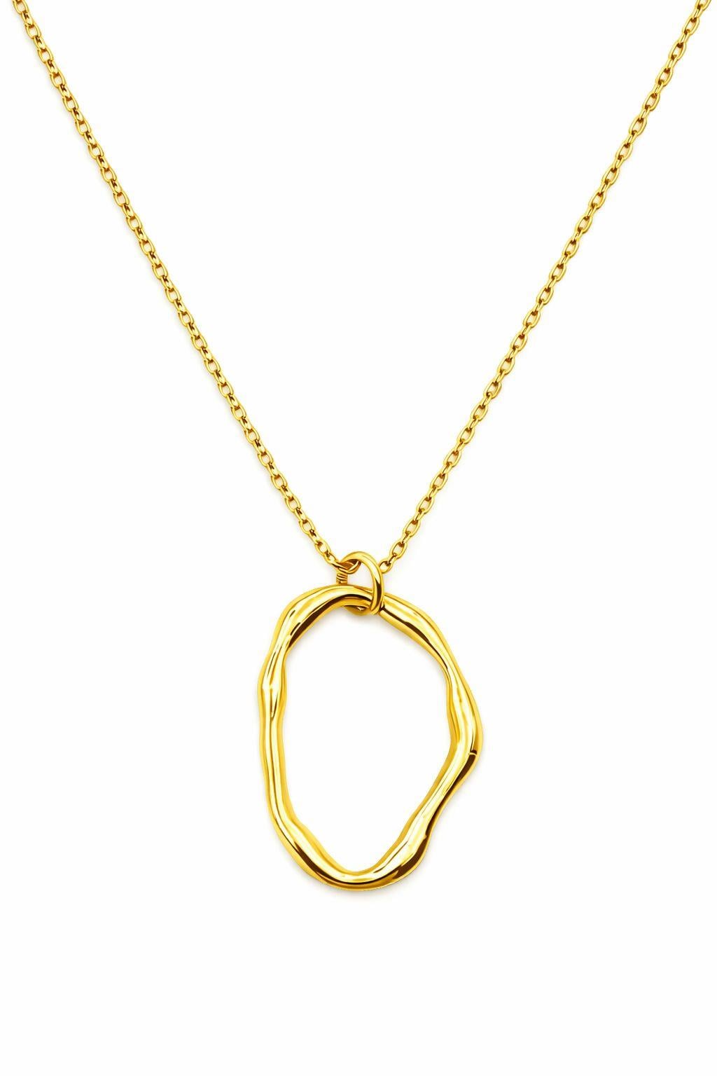 Welch Gold Çelik Minimal Kolye