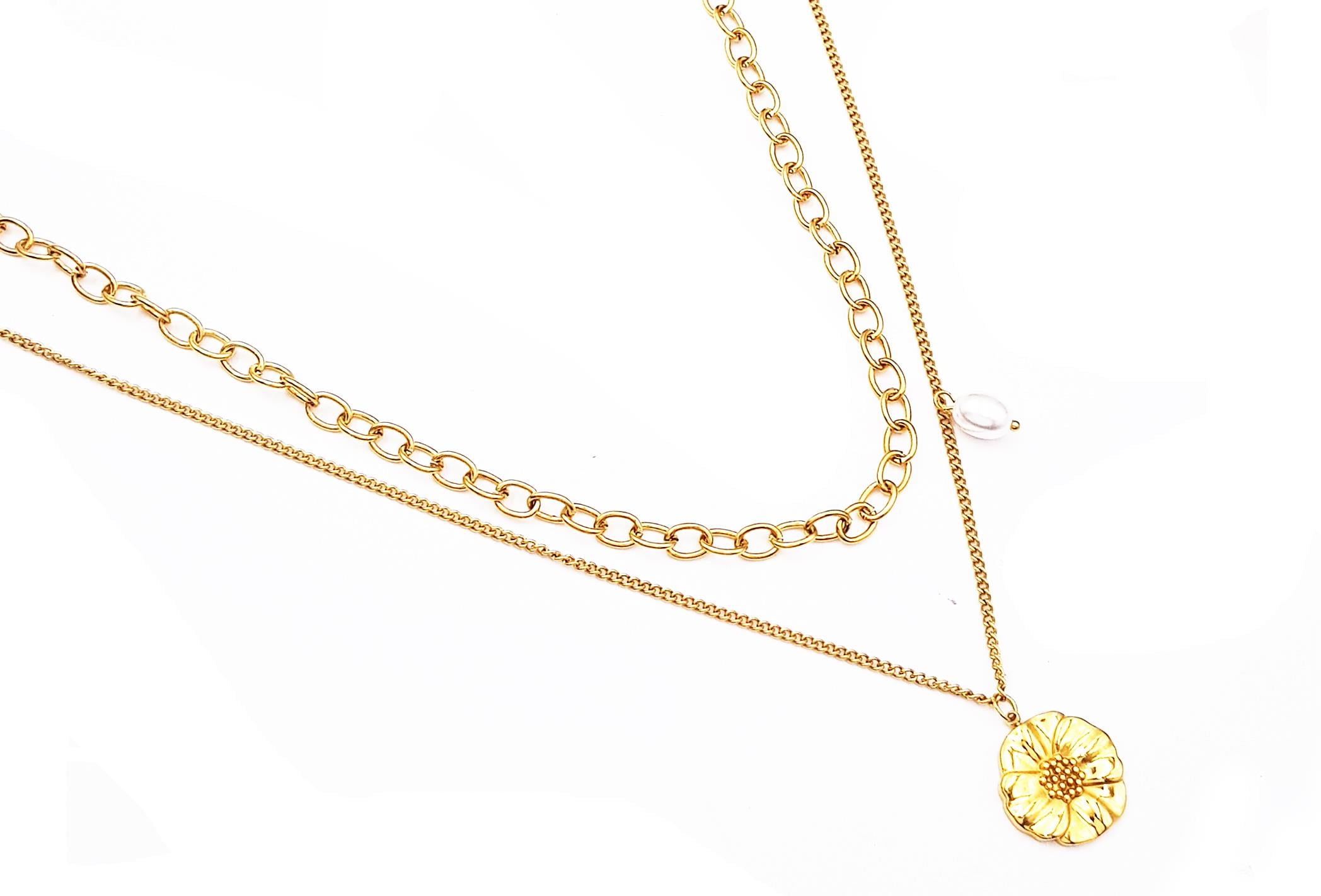 Keisha Çelik Kolye
