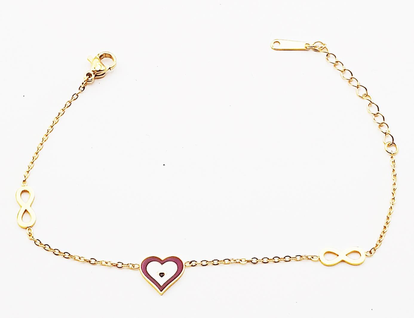 Keisha Gold Çelik Bileklik