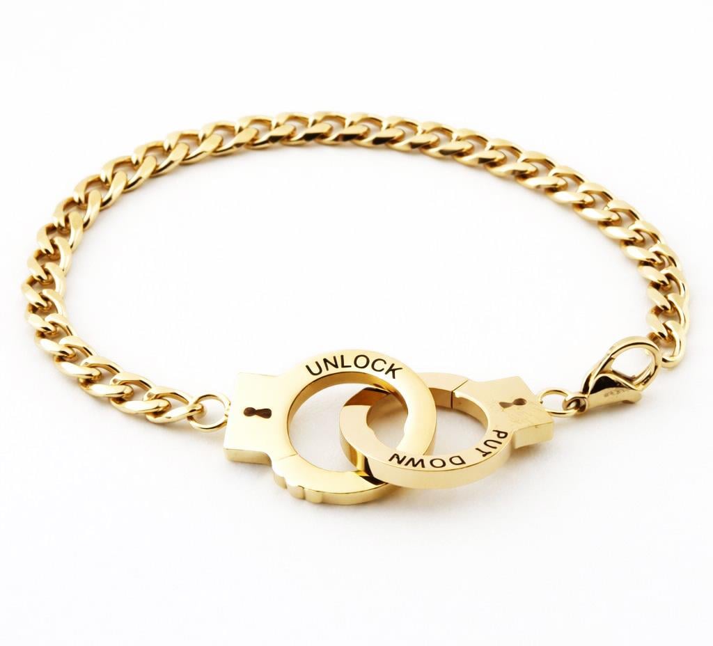 Welch Steel Handcuff Chain Bracelet