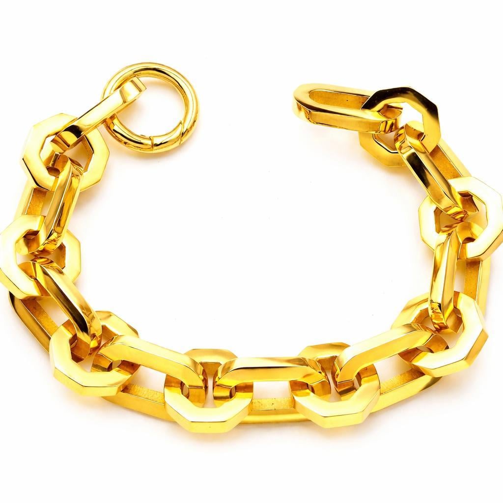 ​​​​Welch Gold Çelik Zincir Bileklik Trend Bileklik Modelleri ve Bileklik Fiyatları - WELCH 