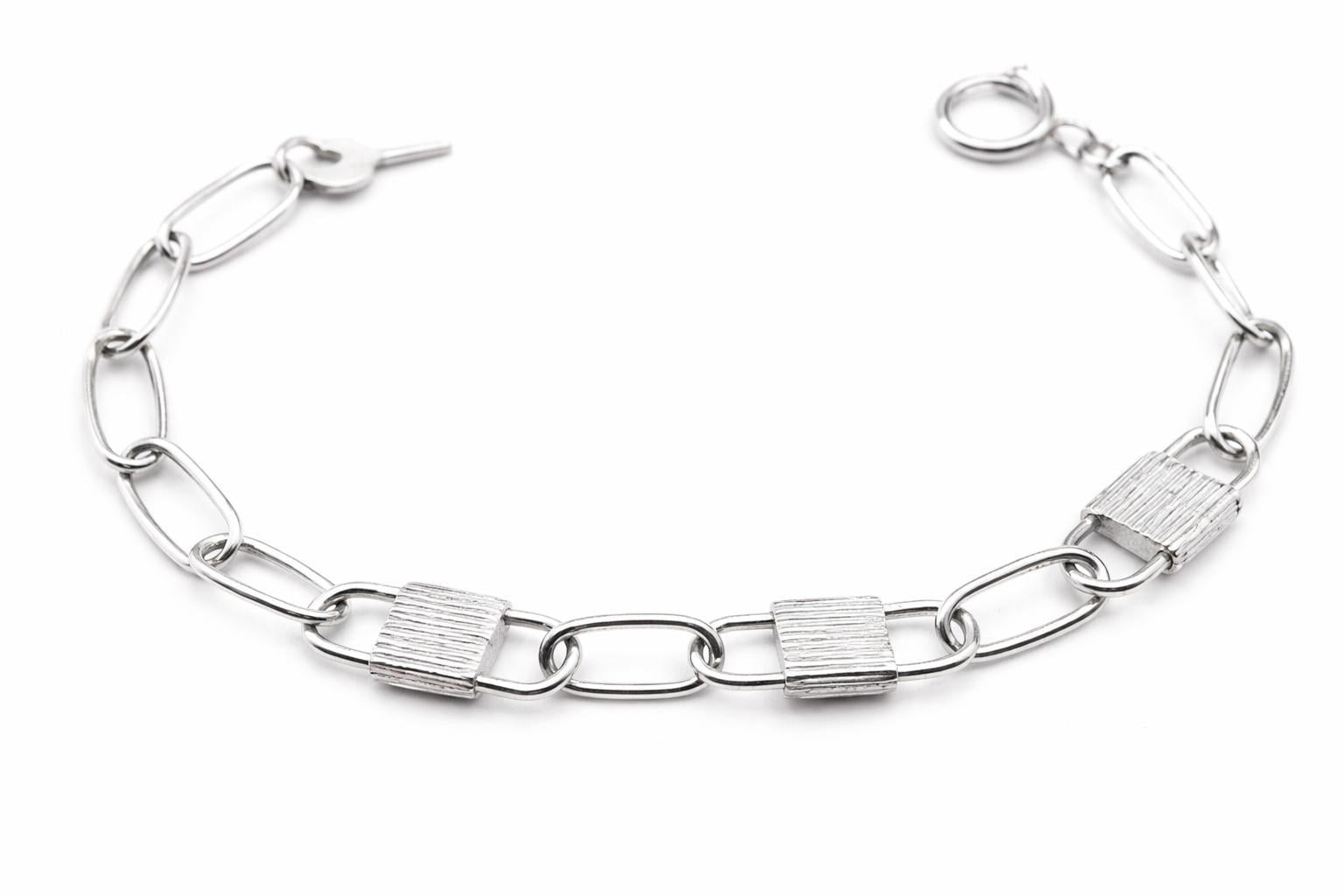 Welch Steel Padlock Bracelet