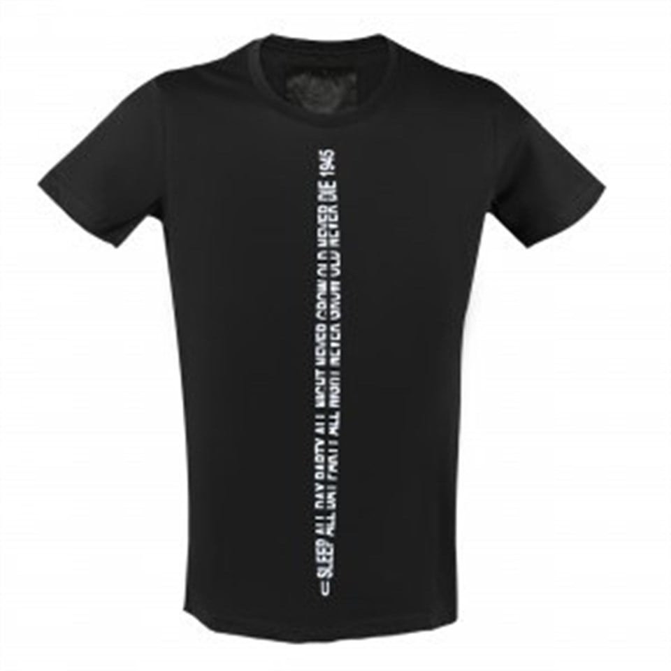 U-1945 Sleep All Day All Night Have Fun at Parties Never Get Old T-Shirt