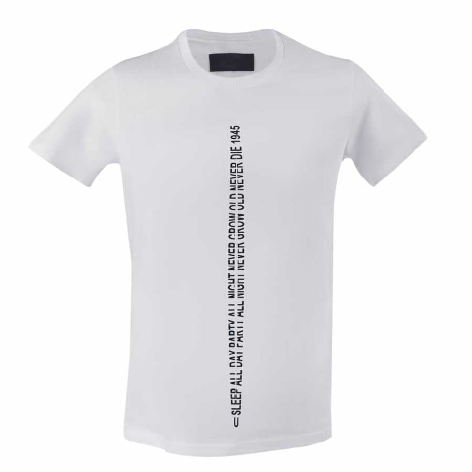U-1945 Sleep All Day All Night Have Fun at Parties Never Get Old T-Shirt