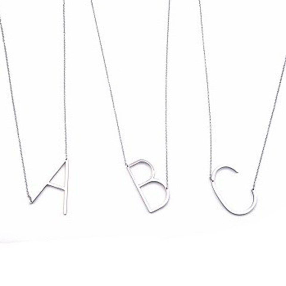 W​elch Çelik Harf Kolye