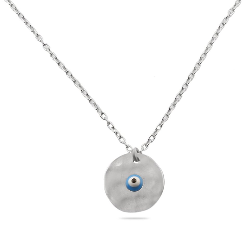 Welch 925 Sterling Silver Plate Necklace