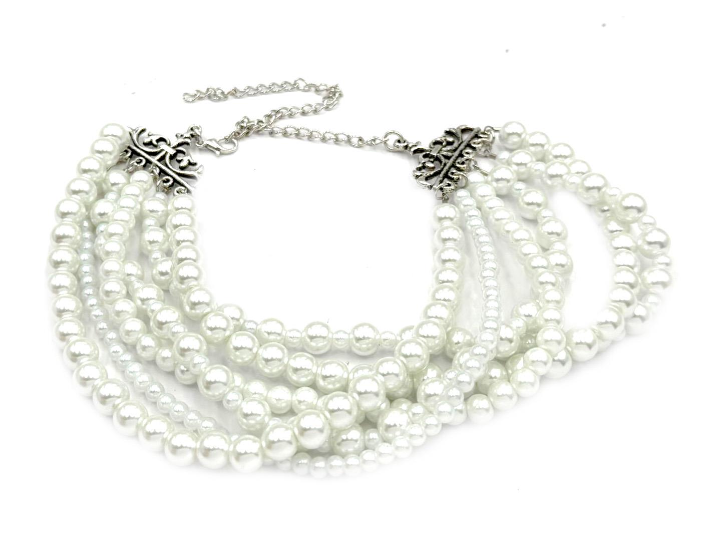 Welch Bijoux İncili Choker Kolye