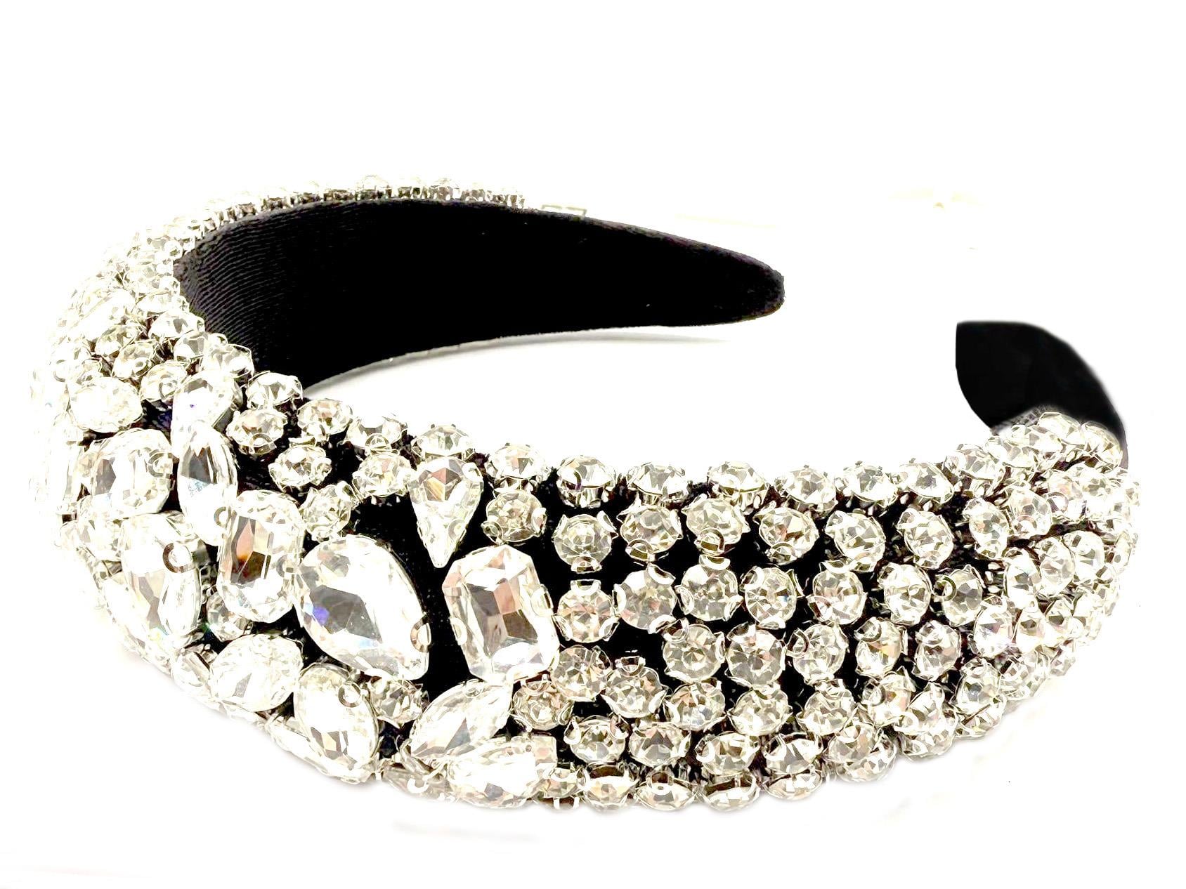 Welch Bijoux Kristal Taşlı Taç