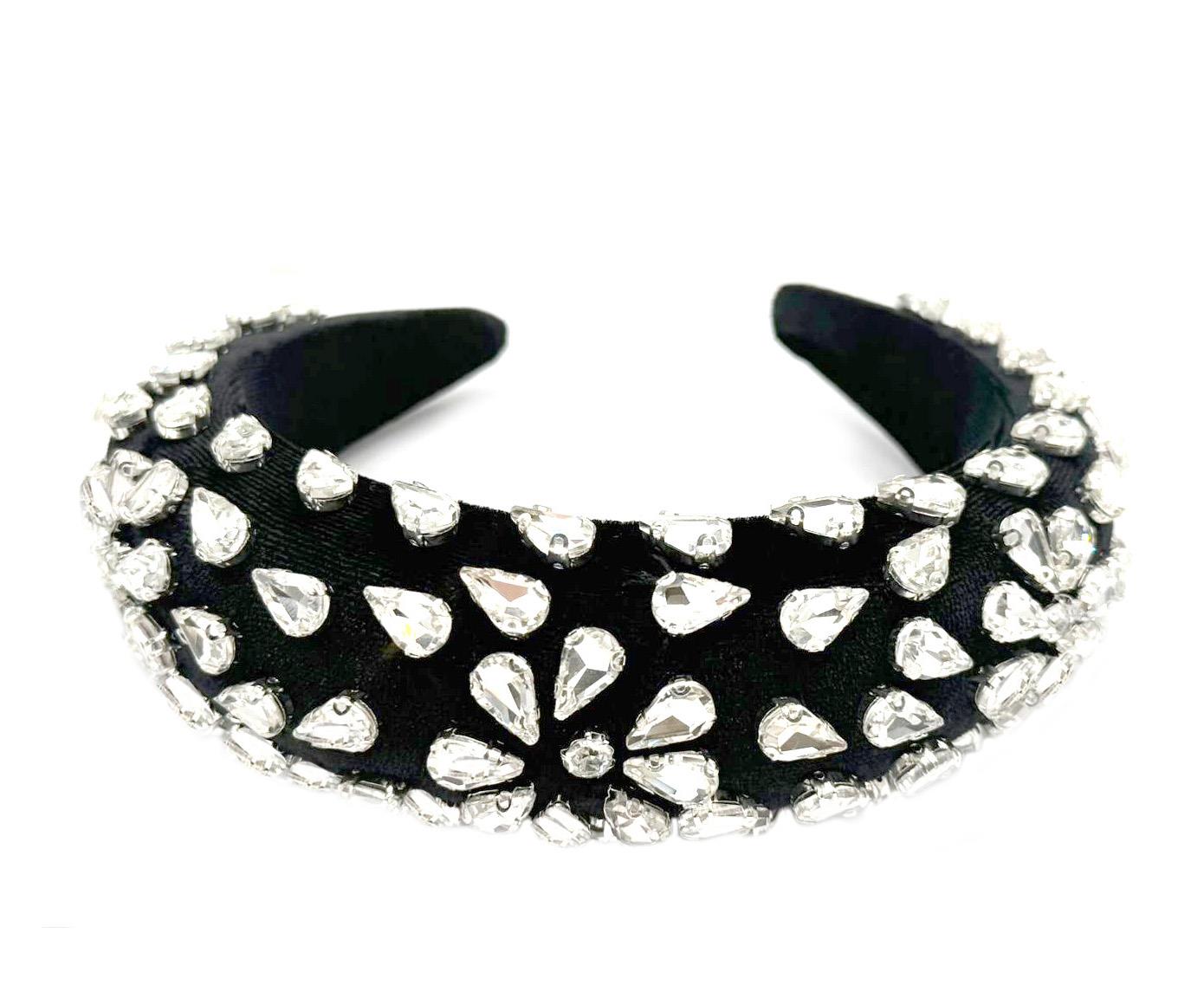 Welch Bijoux Kristal Taşlı Taç