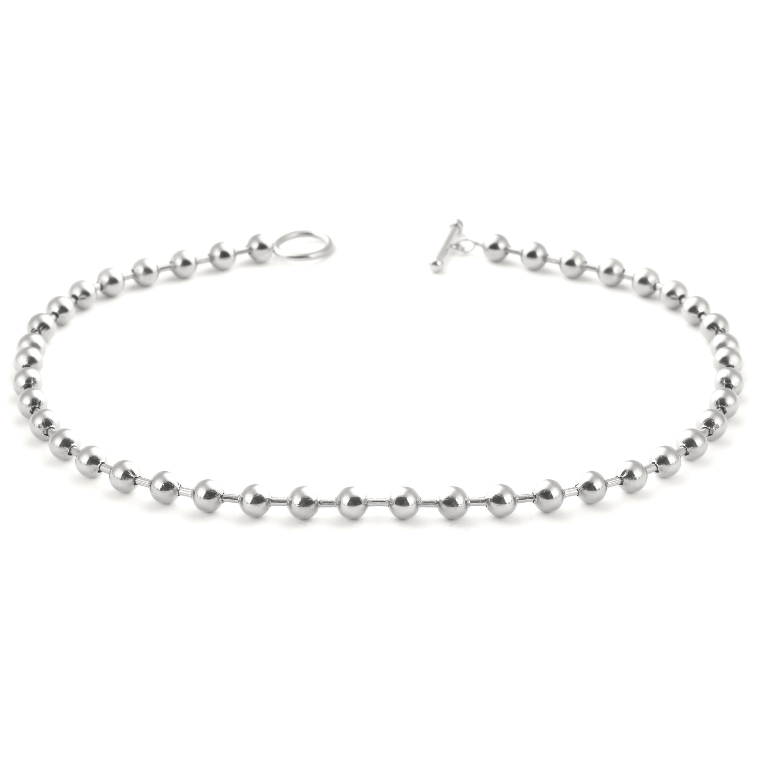 Welch Çelik Boncuk Kolye